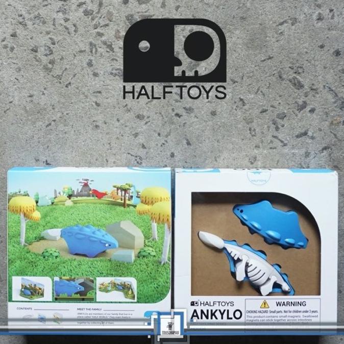 HALFTOYS ANKYLO DINO Series Puzzle with DIORAMA Half Toys Ankylosaurus