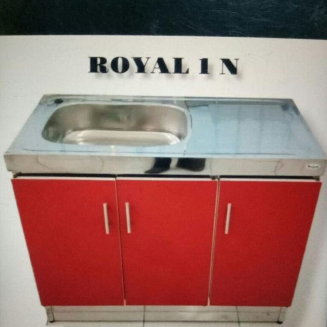 Kitchen Sink Royal R 1 Kitchen Set 3 Pintu Stainless Lemari Dapur Semuasukoko