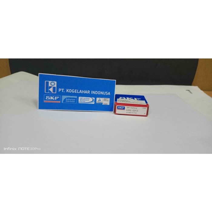 Bearing SKF 6301-2Z/C3