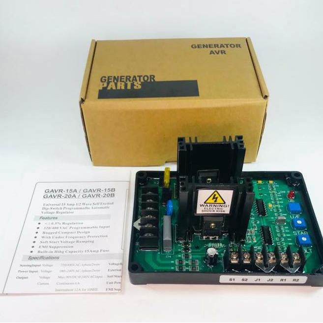 Gavr Avr 20A Penstabil Dinamo Generator Listrik Genset