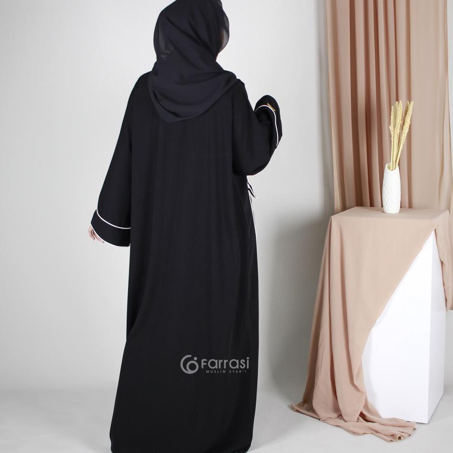Farrasi Abaya Maryam / Abaya Basic / Abaya Turkey / Abaya Hitam