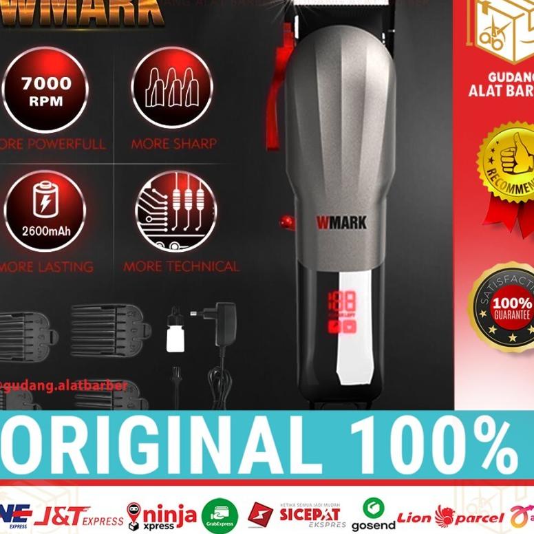 Hair Clipper Wmark Ng 115 Alat Cukur Rambut Elektrik