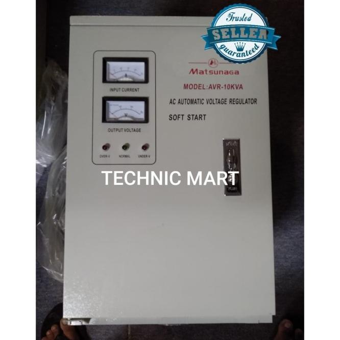 Matsunaga Stabilizer Stavol 10000 Watt Svc-10Kva / Avr-10Kva