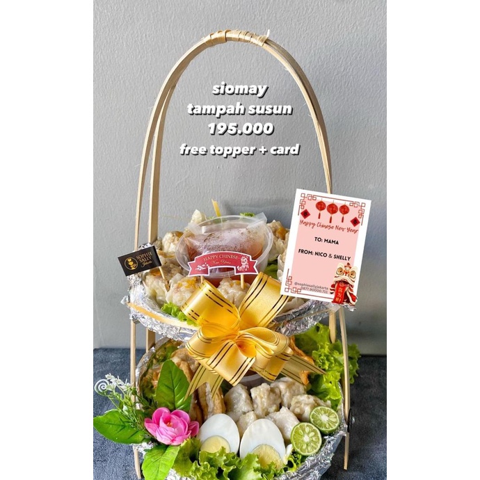 

Siomay Tampah Susun Hampers Imlek / Cny Edition 2023 Limited Edition