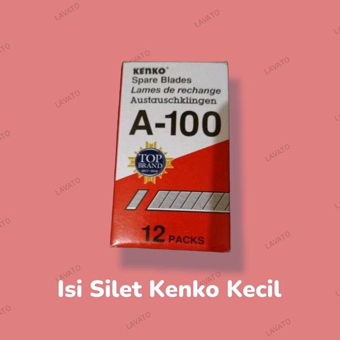 

Isi Pisau Silet Cutter Carter Karter Kecil Kenko Best