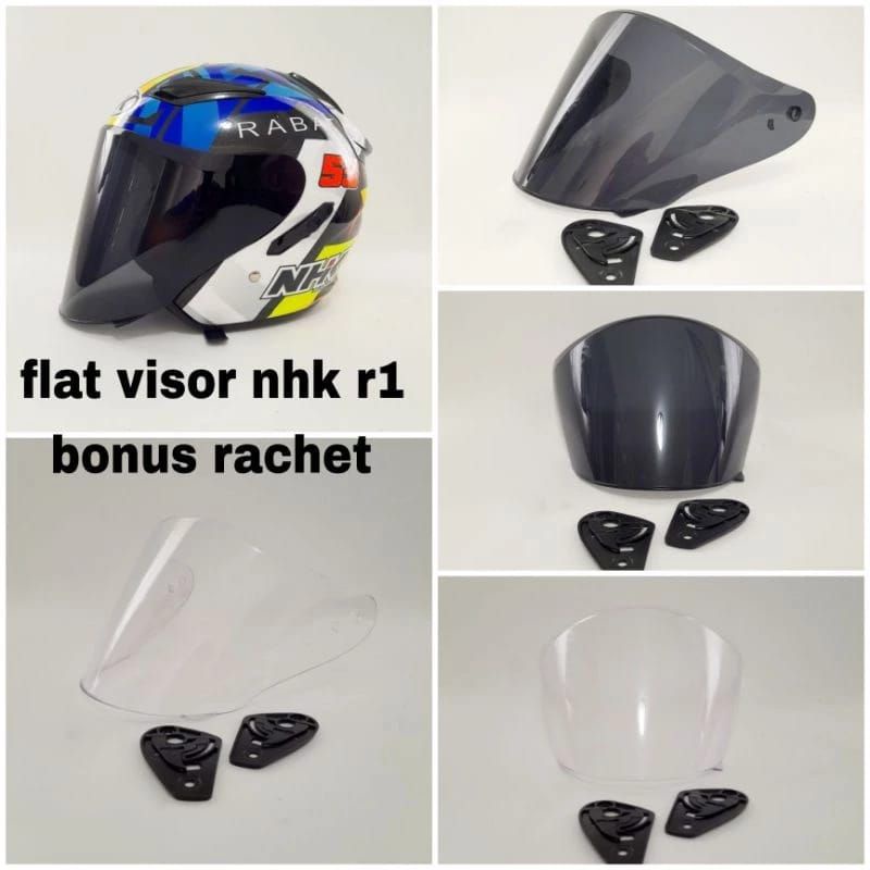 Kaca helm nhk r1 gratis rachet visor Visor Helm NHK R1