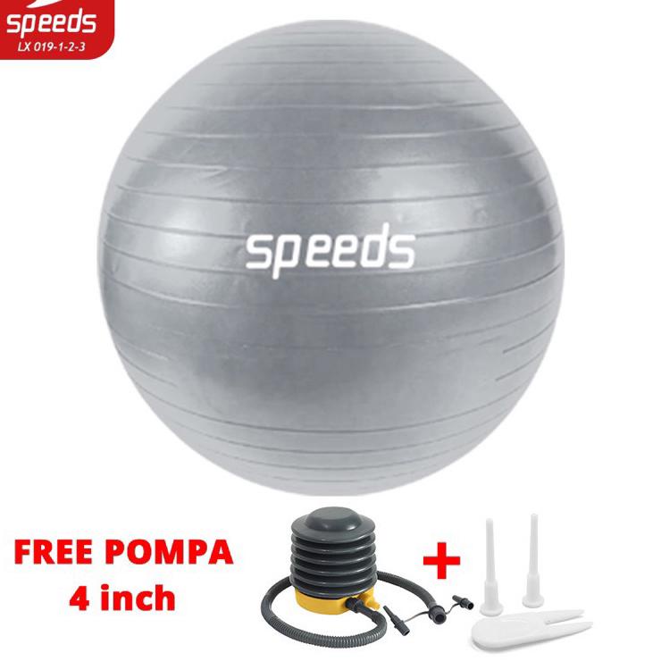 Speeds Gymball 65, 75 Cm / Bola Gym / Bola Yoga Gymball 55Cm, 65Cm, 75Cm (Bonus Pompa)