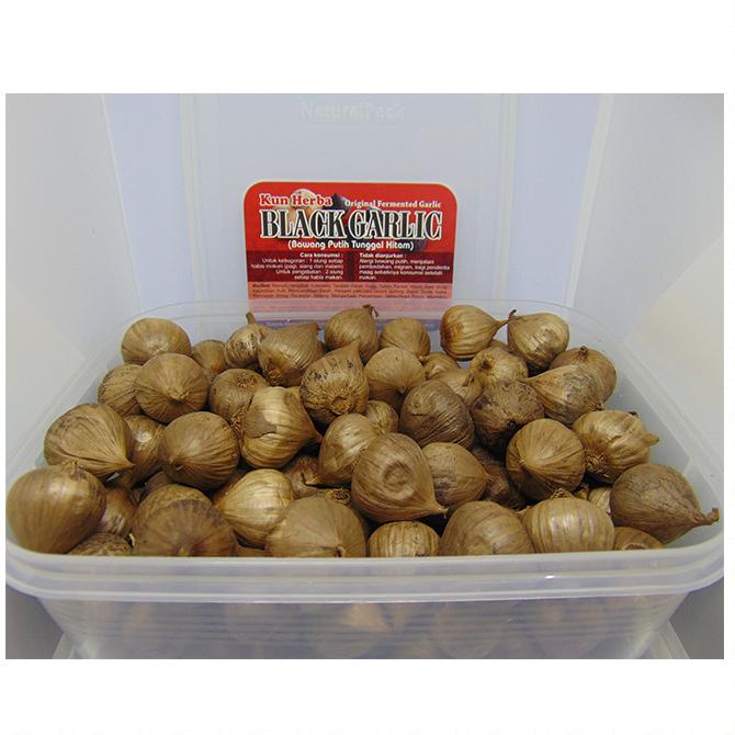 

BLACK GARLIC TUNGGAL 1 KG - BAWANG PUTIH HITAM TUNGGAL/LANANG