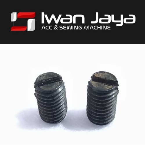 ___] Baut Tanam Engsel Mesin Jahit Hitam Klasik