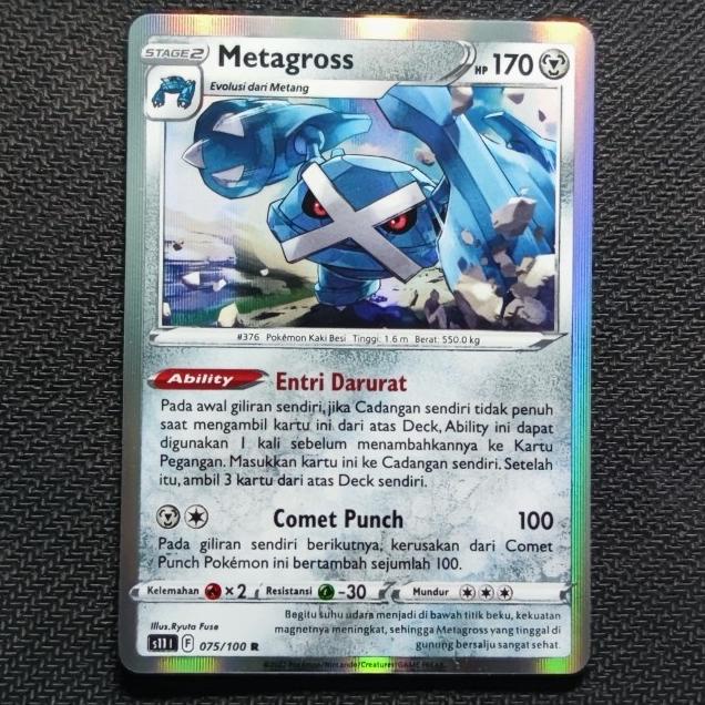 METAGROSS EVOLINE S11 POKEMON TCG INDONESIA