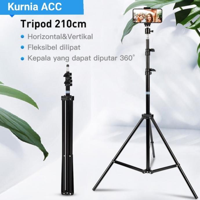 For Sale Tripod Hp Dan Kamera 2 Meter / Tripod 2 Meter / Tripod Kamera + Holder Terbatas