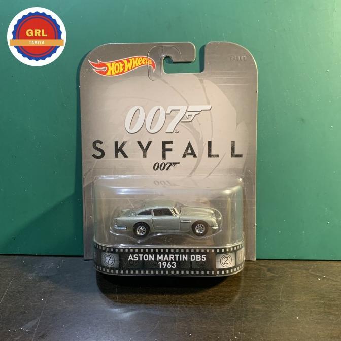 Hot wheels james bond 007 aston martin db5 1963 skyfall retro
