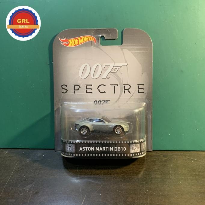 Hot wheels james bond 007 aston martin db10 spectre retro