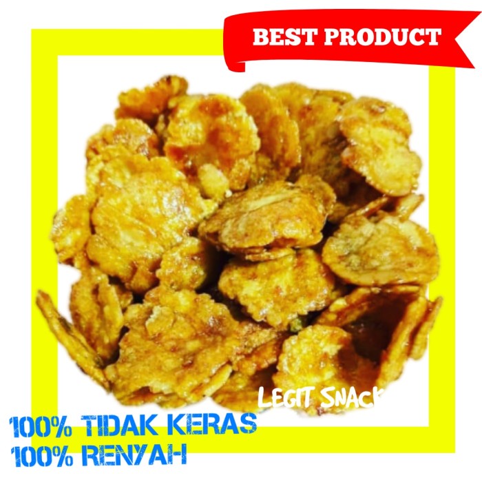 

Mazin - 500Gr Emping Manis Tipis / Kripik Belinjo / Keripik Emping Mini Kecil