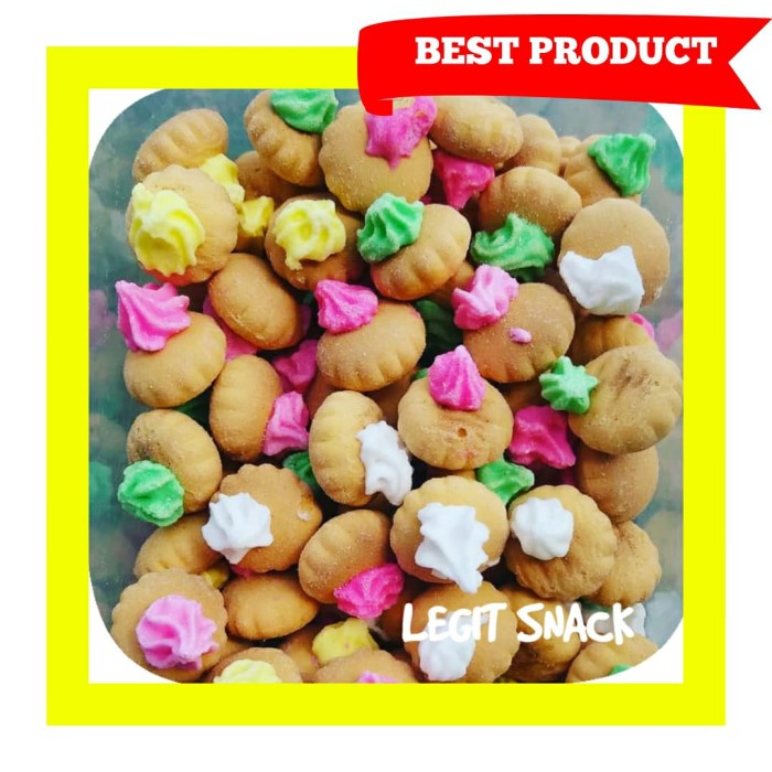 

Mazin - Biskuit Manis Gem Rose Jajanan Jadul 500Gr