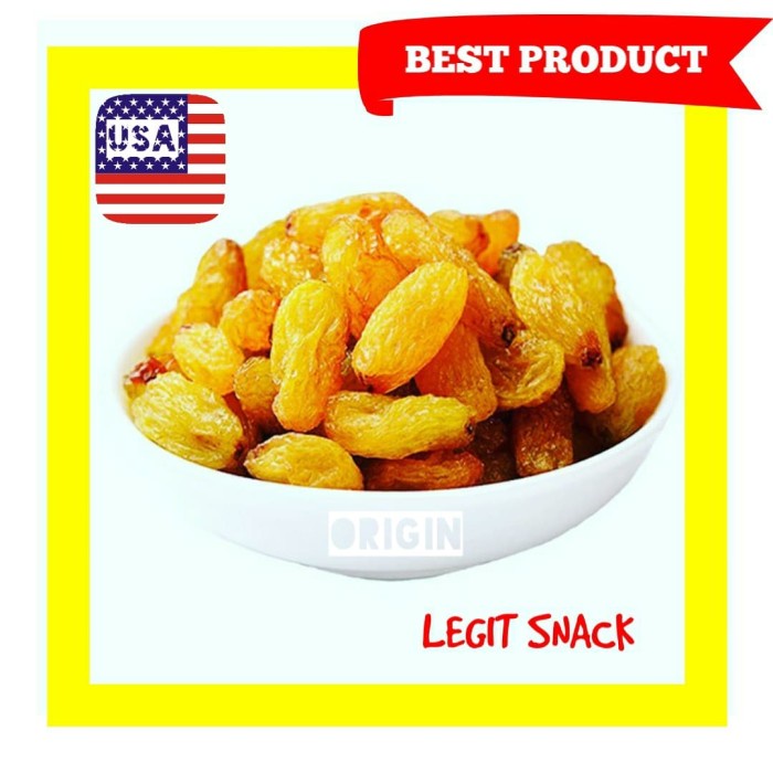 

Mazin - Kismis Kuning Jumbo Asli Amerika / Golden Raisin Usa Geniune