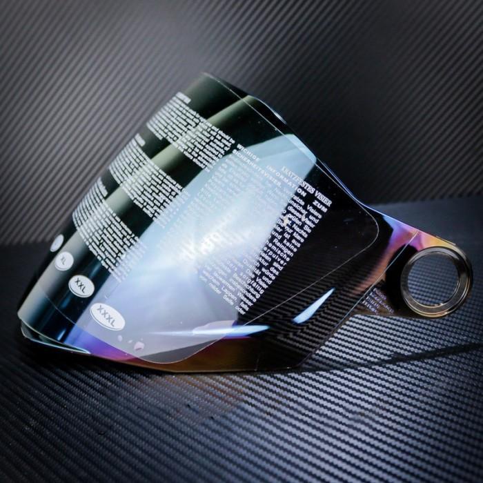Visor Helm Zeus Zs-613C  Iridium  Kaca Helm Zs613C Series