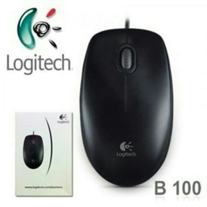 LOGITECH MOUSE KABEL B100 / logitech b100 / B100 ORIGINAL RESMI