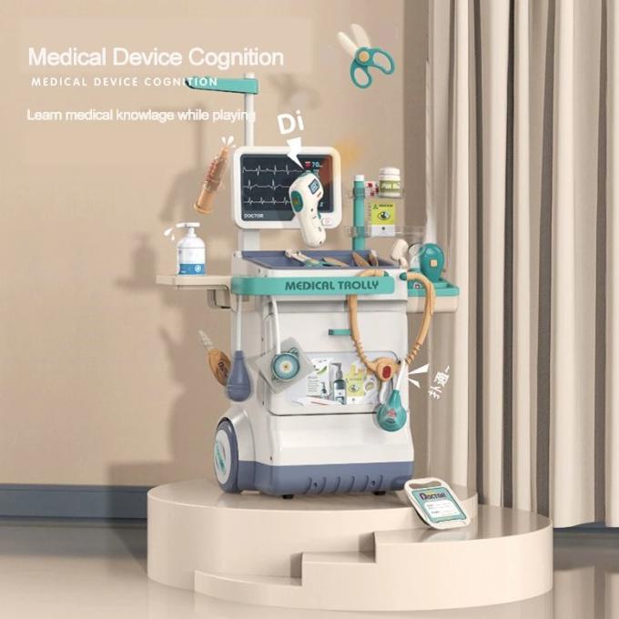 Wooden doctor set toys, mainan dokter kayu, pretend toys, pretend play