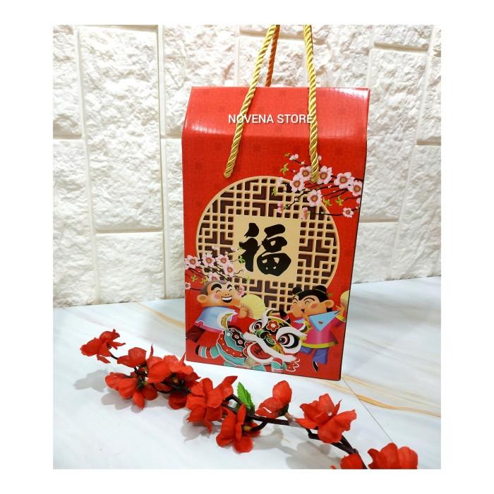 

Box Kotak Dus Hampers Kue Cookies Imlek 3 Toples Motif8 051