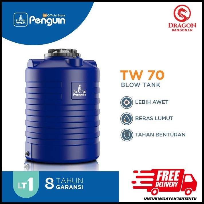 Tangki Air Penguin TW 70 - 700 Liter Toren Air Tandon Air Penguin