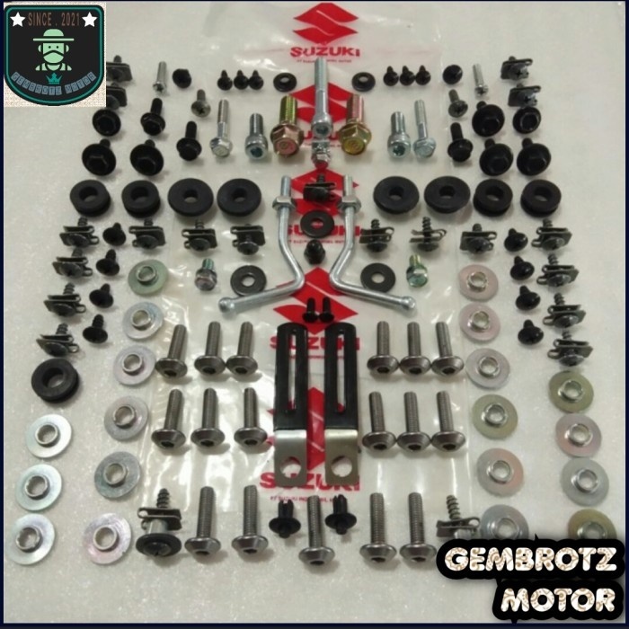 Baut Full Set Cover Body Satria Lumba" / Satria Hiu