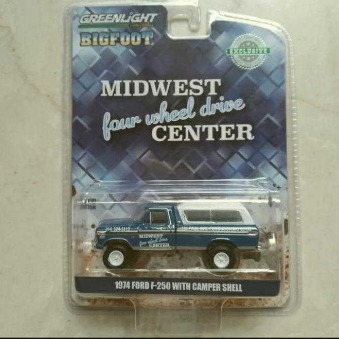 greenlight 1974 ford F 250 with camper shell