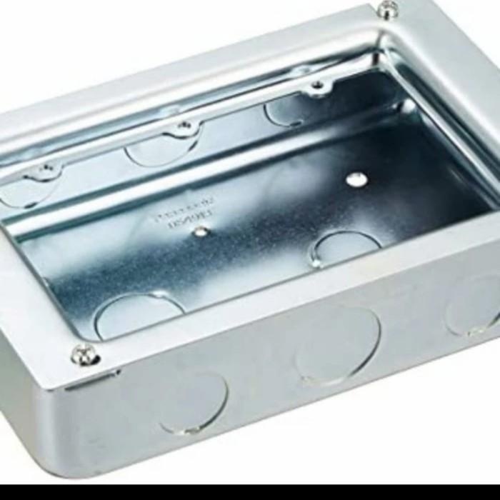 SAKLAR 12 GANG PANASONIC SET SUDAH TERMASUK INBOWDUS BESI