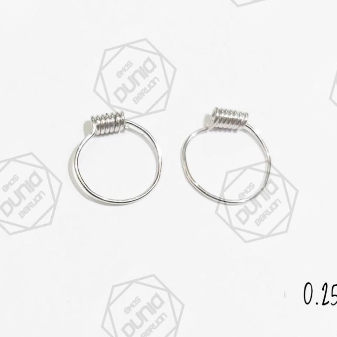 NEW PRODUK ANTING BAYI BARU LAHIR EMAS MAS PUTIH 