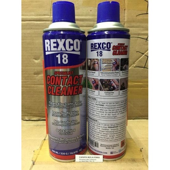 rexco 18 500ml rexco contact cleaner rexco 18 contact cleaner rexco 18 500ml
