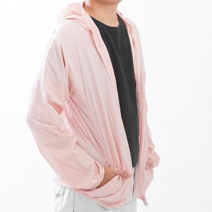 TERBARU ATARU UKURAN S JAKET FOLDABLE LIGHTWEIGHT - PINK 