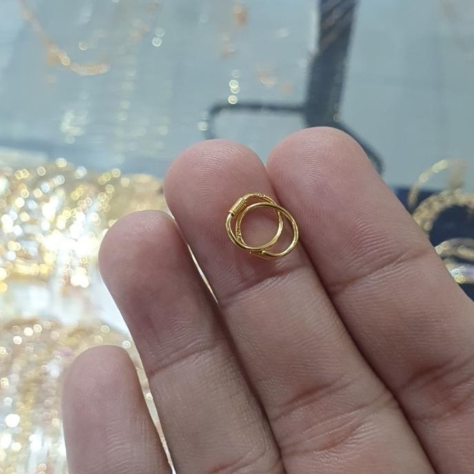 BIG SALE ANTING BAYI KENIP EMAS TUA 700 