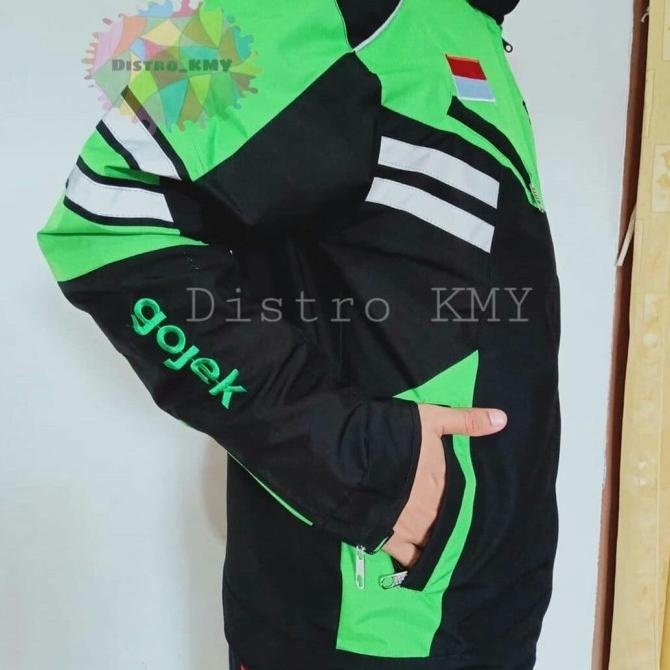 READY STOCK JAKET GOJEK S86 TERBARU EDISI TOURING KEREN ABISS 