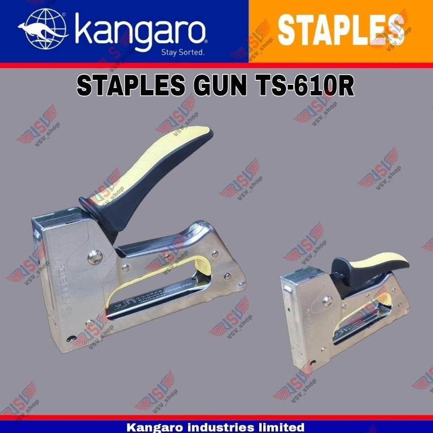 

Promo Terbatas KANGARO STAPLER TS-610R STAPLES KANGARO GUN TACKER KANGARO / staples tembak TS 610 R kangaro