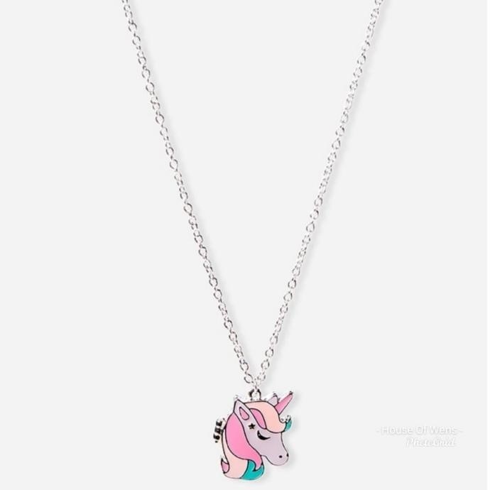 BIG SALE JUSTICE UNICORN LOCKET NECKLACE - KALUNG JUSTICE 