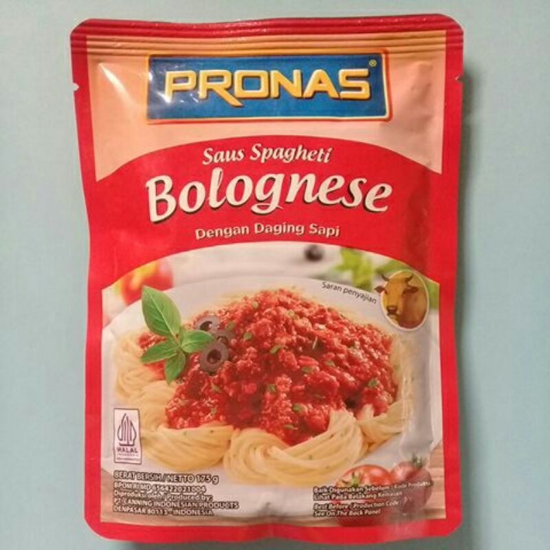 

~MOS~ Pronas Saus Spagheti Bolognese Daging Sapi.