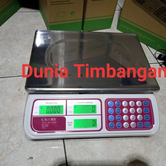 TIMBANGAN DIGITAL CAMRY 30 KG