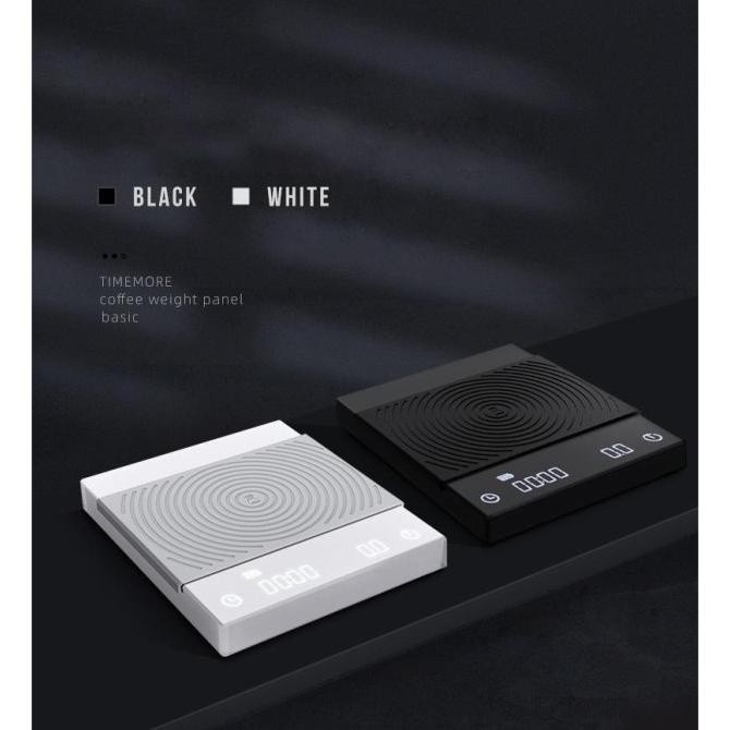 TIMEMORE DIGITAL COFFEE SCALE USB / TIMBANGAN KOPI BLACK WHITE