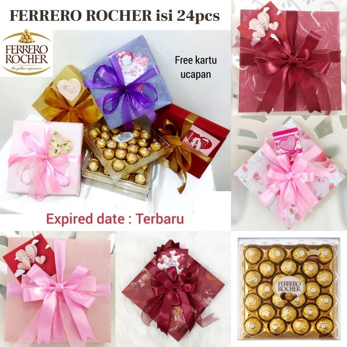 

SIAP KIRIM Coklat Ferrero Rocher isi 24 / Kado Valentine / Kado Ulang Tahun madalinsecollect