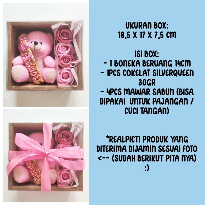 

SIAP KIRIM Valentine Chocolate Gift Box 2 Hadiah Kado Unik Pacar Cewek Wanita madalinsecollect