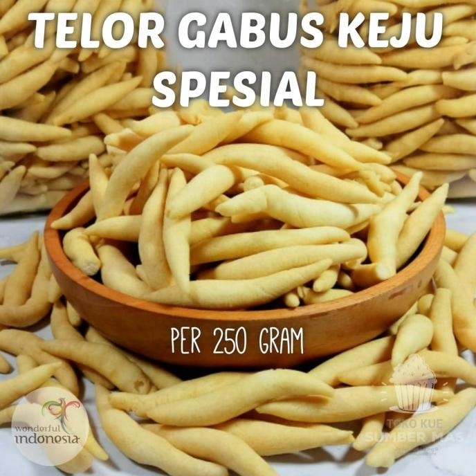 

Kue Gabus / Gabus Keju / Spesial / Camilan Kiloan 500 Gr