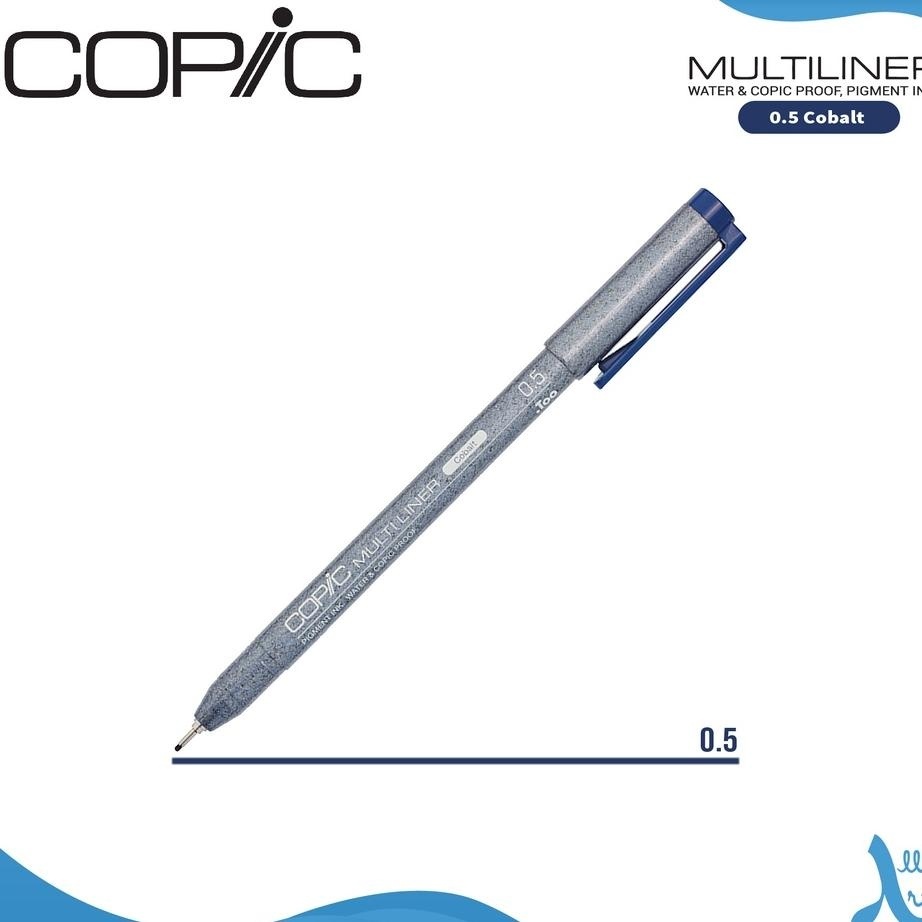 

Drawing Copic Multiliner Cobalt Blue