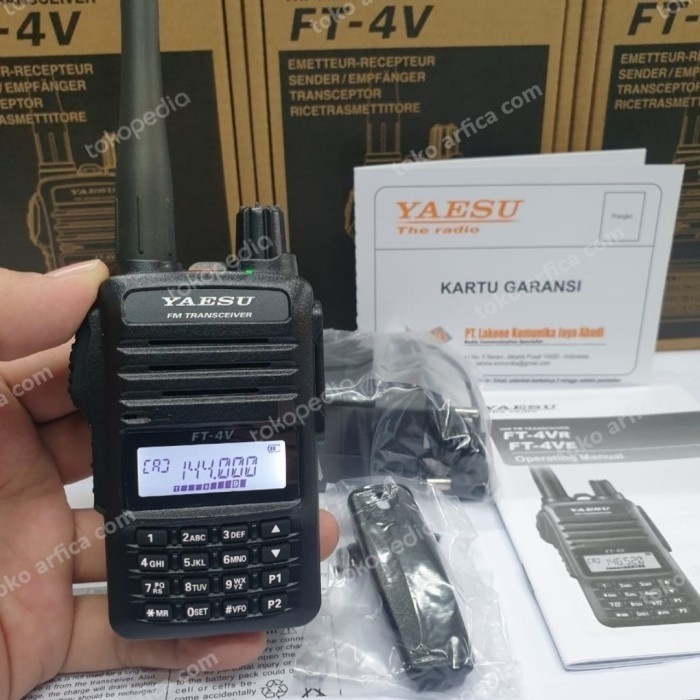 HT YAESU FT 4V VHF ORIGINAL ORIGINAL YAESU FT 4 FT4 YAESU VHF