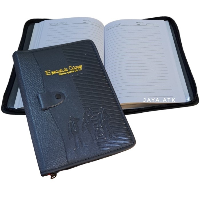 

Buku Agenda Notebook A5 Sleting 22 X 16 Cm 25K Buku Catatan Kerja
