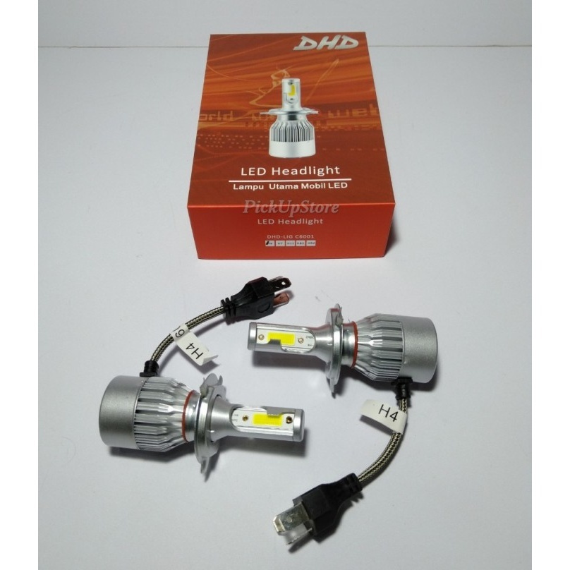 LED Headlight Lampu Utama Mobil DHD H4