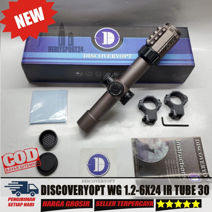 ✅Baru Telescope Discovery Wg 1.2-6X24 Ir Tube 30 Teleskop Buntung Terbaru Limited