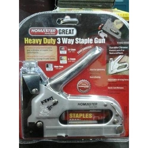 

Staple 3 Way Homaster Heavy Duty / Staples Tembak