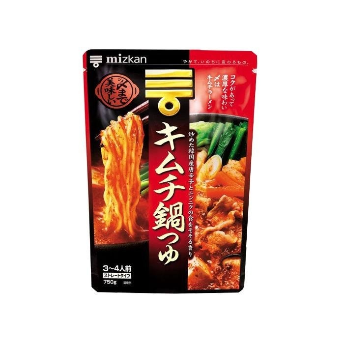 

Mizkan Kimchi Nabe Straight Type / Soup Base for Hot Pot 750 GR Best Seller
