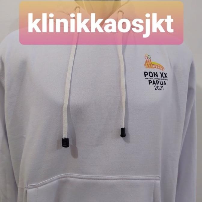 READY STOCK JAKET - HOODIE PON PAPUA TORANG BISA - JAKET MASKOT PON PAPUA 