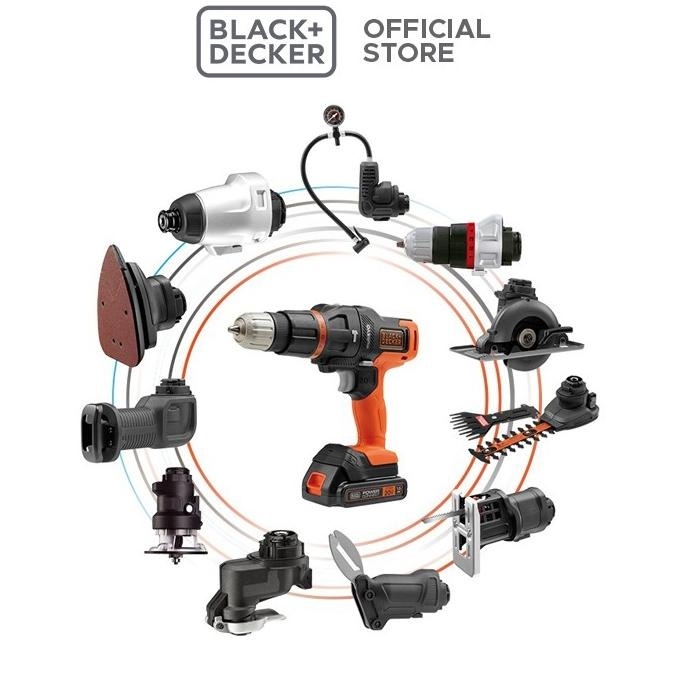 Black & Decker Accessories Head For Multi Evo / Aksesories Kepala Evo
